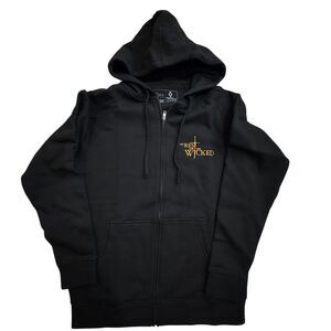 No Rest For The Wicked rare promo zip hoodie embroidered Men’s S